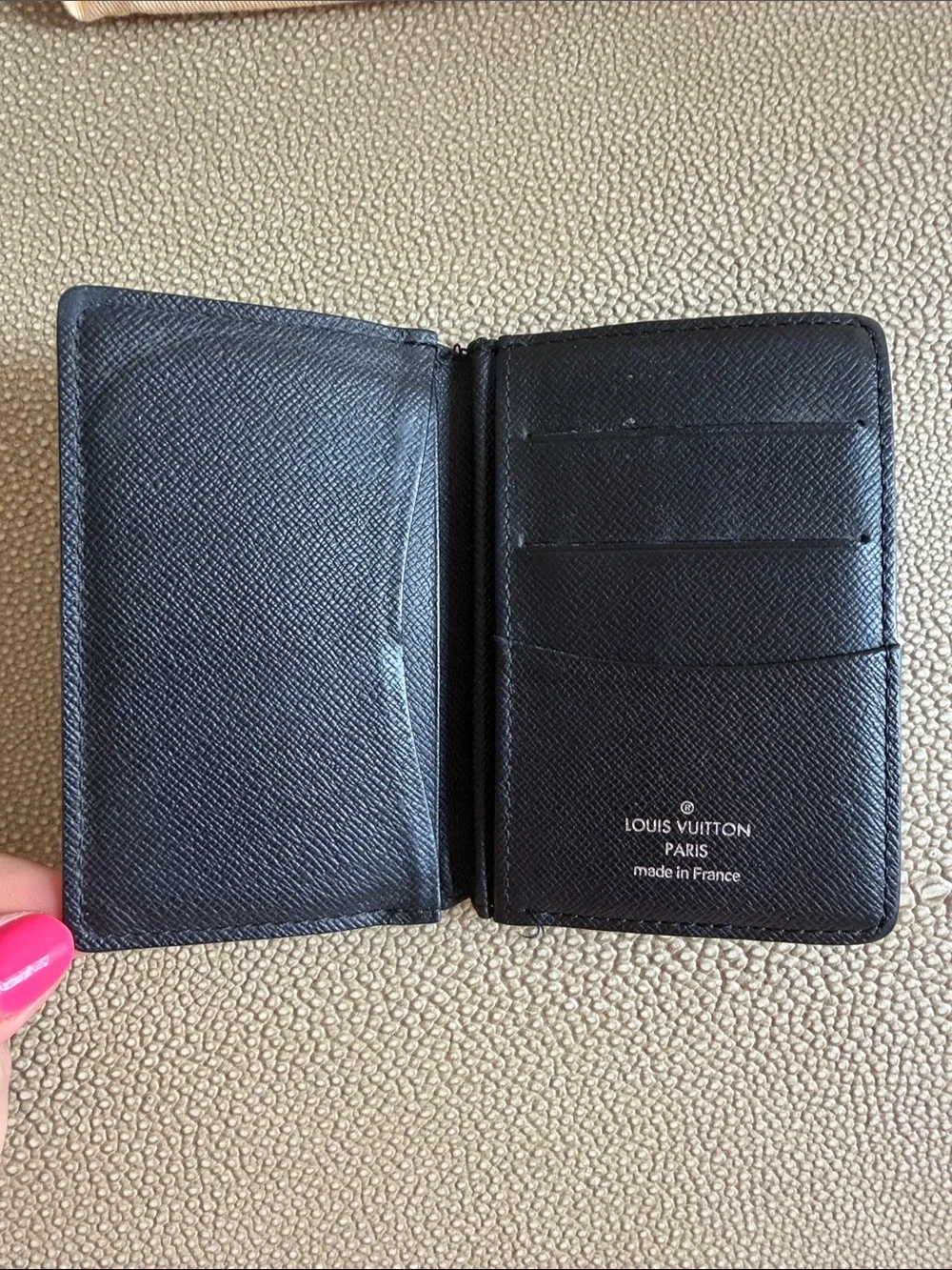 Louis Vuitton Leather Wallet